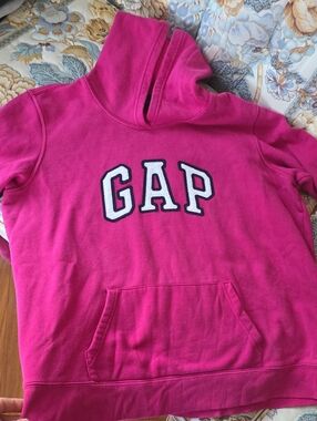 GAP Hot Pink Kids Hoodie with Logo